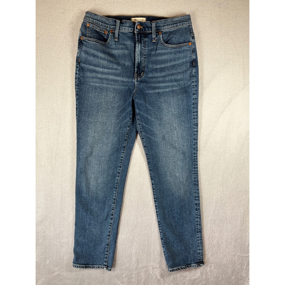 Madewell The Perfect Vintage Jean 31T Medium Wash High Rise Tall Denim
